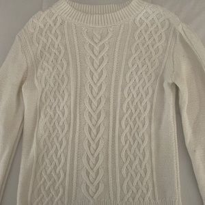 White Pattered Sweater